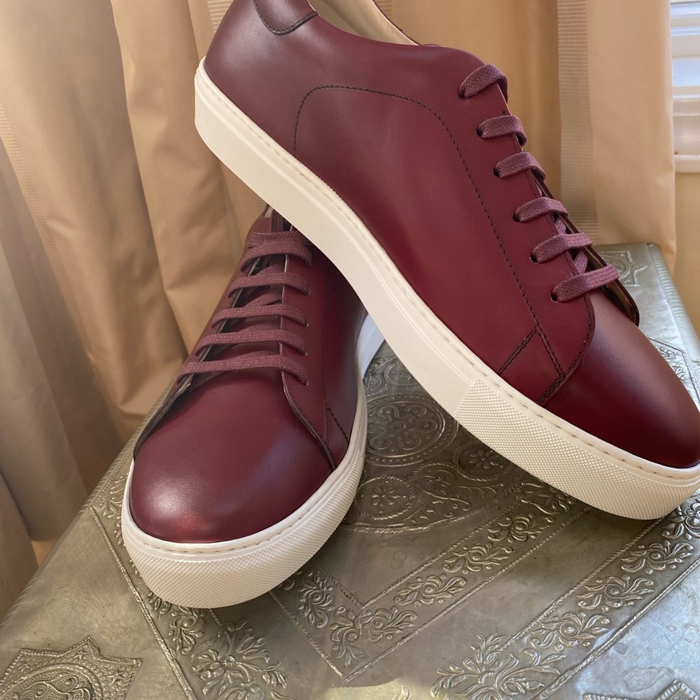 NWOT custom Idrese Premium leather sneaker. Size US 13 - Picture 5 of 9